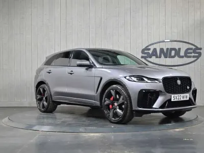 Used Jaguar F-Pace SVR 551 HP (405 kW) 2022 Grey SUV