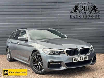 Used BMW 520 M Sport 190 HP (139 kW) 2017 Blue Estate