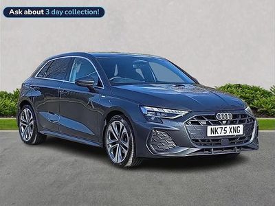 Used Audi A3 S-Line 150 HP (110 kW) 2025 Grey Hatchback