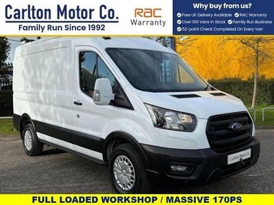 Used Ford Transit S 170 HP (125 kW) 2020 White Van