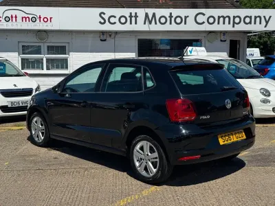 Used VW Polo Edition 60 HP (44 kW) 2017 Black Hatchback