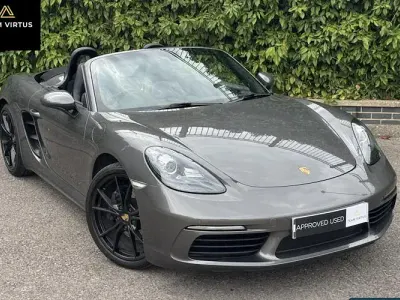 Used Porsche 718 Boxster 300 HP (220 kW) 2018 Grey Cabriolet