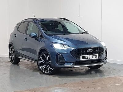 Usado Ford Fiesta Active X 125 HP (91 kW) 2023 Azul Citadino
