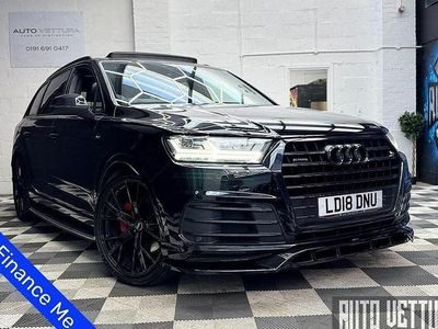 Black Used 2018 Audi Q7 Black Edition SUV | £26,995 (Fair price)