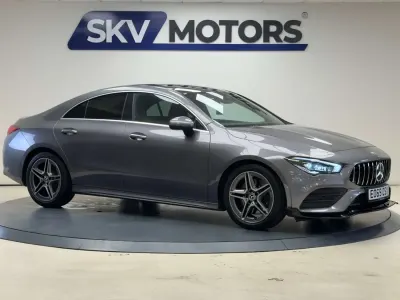 Begagnad Mercedes CLA220 AMG Line Premium Plus 190 HK (139 kW) 2019 Grå Sedan