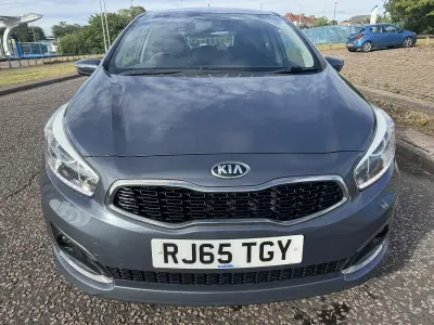Used Kia Ceed 136 HP (100 kW) 2016 Blue Hatchback