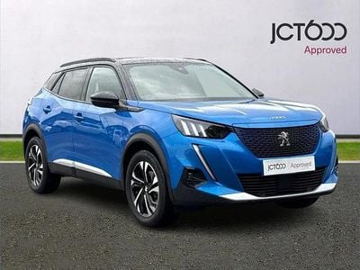 Used Peugeot e-2008 GTi 100 kW (136 HP) 2022 Blue SUV