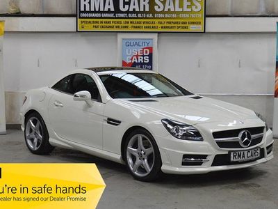 Used Mercedes SLK250 AMG 2013 White Cabriolet