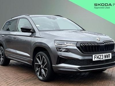 Used Skoda Karoq SportLine 150 HP (110 kW) 2023 Grey SUV