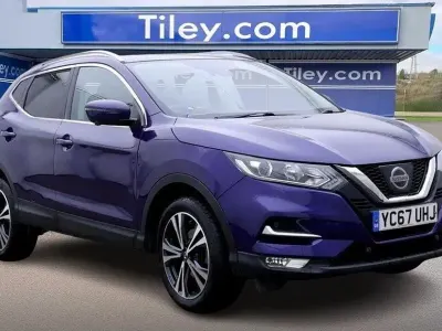 Used Nissan Qashqai N-Connecta 115 HP (84 kW) 2017 Blue SUV