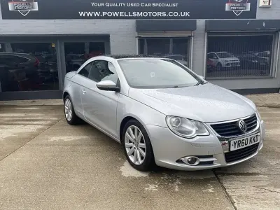 Used VW Eos SE 140 HP (102 kW) 2010 Silver Cabriolet