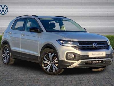 Used VW T-Cross Black Edition 110 HP (80 kW) 2022 Silver SUV