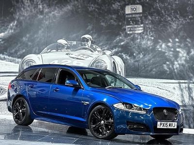 Blue Used 2015 Jaguar XF Sportbrake R-Sport Estate | £8,250 (Fair price)