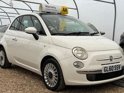 White Used 2011 Fiat 500 Lounge Hatchback | £2,499 (Fair price)