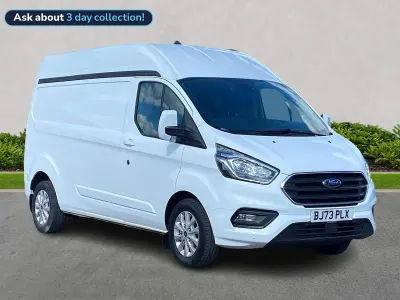 Used Ford Transit Custom Limited 130 HP (95 kW) 2023 White Van