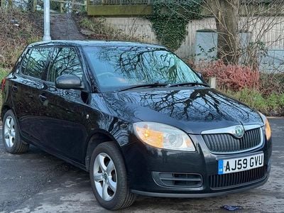Used Skoda Fabia Drive 80 HP (58 kW) 2009 Black Hatchback