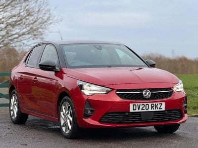 Used Vauxhall Corsa SRi 100 HP (73 kW) 2020 Red Hatchback