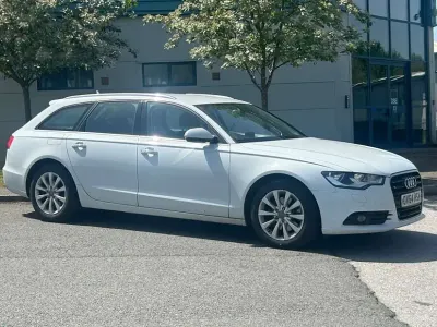 Used Audi A6 Business 190 HP (139 kW) 2014 White Estate