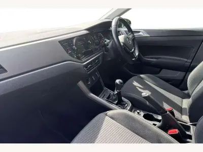 Used VW Polo Match 95 HP (69 kW) 2021 Black Hatchback