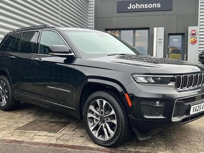 Black New 2025 Jeep Grand Cherokee Overland SUV | £55,999 (Fair price)