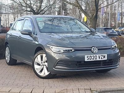 Used VW Golf VIII Style 130 HP (95 kW) 2020 Grey Hatchback