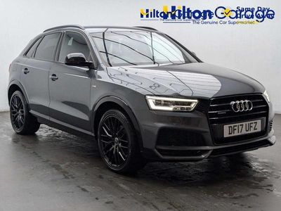 Begagnad Audi Q3 Black Edition 150 HK (110 kW) 2017 Grå SUV
