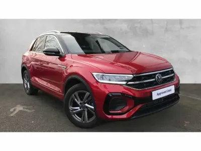 Used VW T-Roc R-line 150 HP (110 kW) 2022 Red SUV