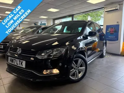 Used VW Polo Edition 90 HP (66 kW) 2017 Black Hatchback