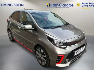 Used Kia Picanto GT-Line S 83 HP (61 kW) 2018 Silver Hatchback