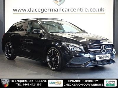 Used Mercedes CLA200 Shooting Brake AMG line 156 HP (114 kW) 2019 Black Estate