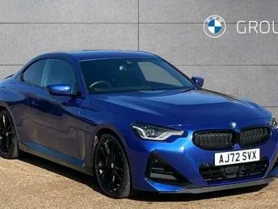 Begagnad BMW 220 M Sport 190 HK (139 kW) 2022 Blå Sportkupé