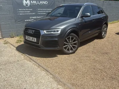 Used Audi Q3 S-line plus 184 HP (135 kW) 2015 Grey SUV