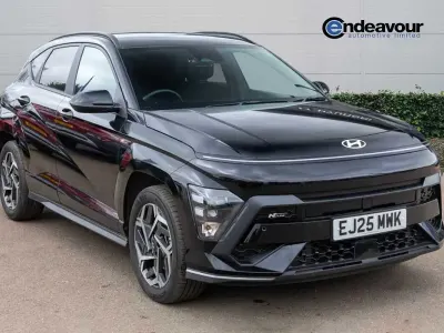 Second-hand Hyundai Kona N Line 129 CP (94 kW) 2025 Negru SUV