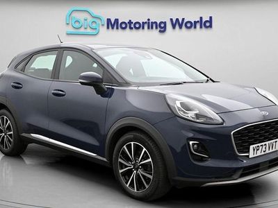 Begagnad Ford Puma Titanium 125 HK (91 kW) 2023 Blå SUV