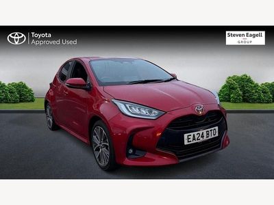 Used Toyota Yaris Hybrid 2024 Red Hatchback