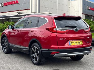 Begagnad Honda CR-V Hybrid 184 HK (135 kW) 2020 Röd SUV