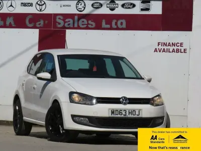 Begagnad VW Polo Edition 60 HK (44 kW) 2014 Vit Halvkombi