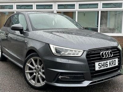 Used Audi A1 S-Line 116 HP (85 kW) 2016 Grey Hatchback