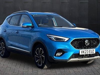 Used MG ZS Exclusive 106 HP (77 kW) 2023 Blue SUV