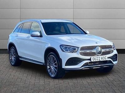 White Used 2022 Mercedes GLC300e AMG Line Premium SUV | £21,790 (Good price)
