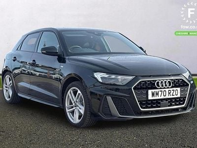 Used Audi A1 Sportback S-Line 150 HP (110 kW) 2021 Black Hatchback