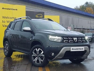 Grey Used 2022 Dacia Duster Prestige SUV | £14,798 (A bit pricey)