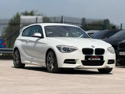 Used BMW M135 Comfort Edition 320 HP (235 kW) 2014 White Hatchback