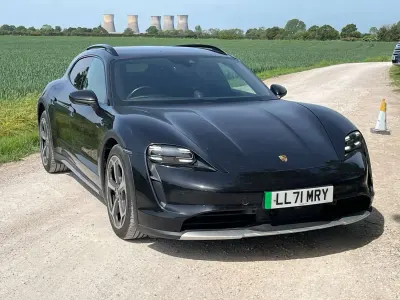 Used Porsche Taycan Cross Turismo 319 kW (435 HP) 2021 Black Estate