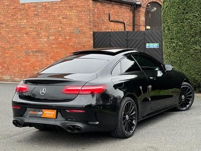 Used Mercedes E400 AMG Line Premium Plus 333 HP (244 kW) 2018 Black Coupe