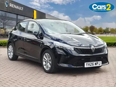New Renault Clio V Evolution 143 HP (105 kW) 2026 Diamond black  Hatchback