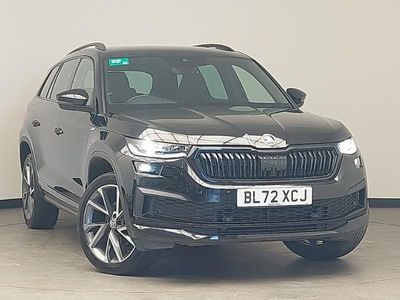 Used Skoda Kodiaq SportLine 150 HP (110 kW) 2023 Black SUV