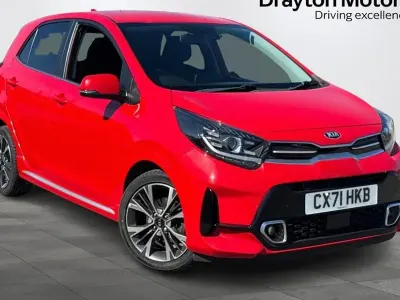 Second-hand Kia Picanto GT-Line 99 CP (72 kW) 2021 Roșu Hatchback