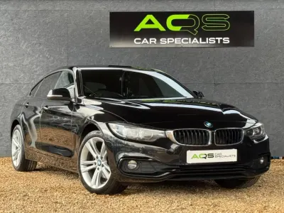 Begagnad BMW 420 Sport Line 2017 Svart Halvkombi