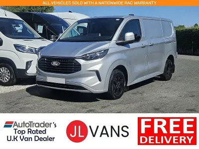 Used Ford Transit Custom Limited 136 HP (100 kW) 2024 Silver Van